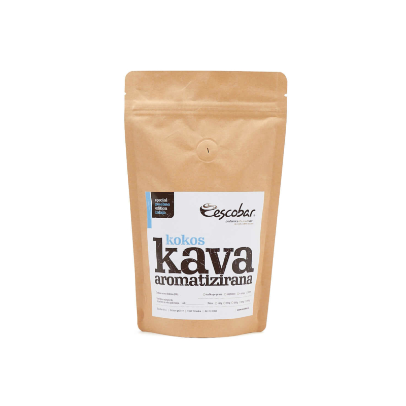 Aromatizirana kava kokos 100 g Escobar