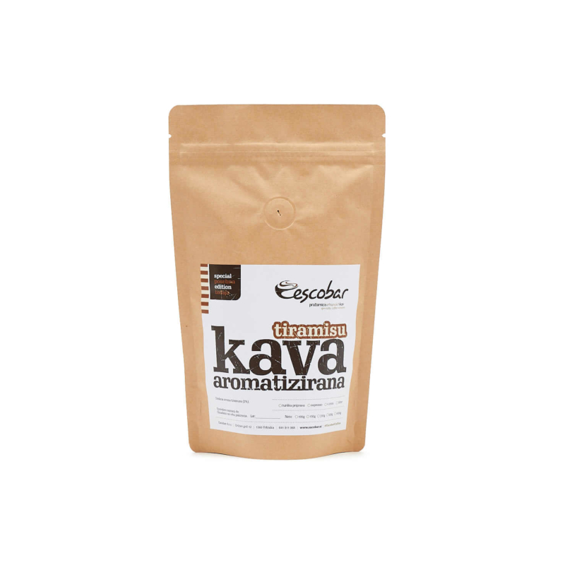 Aromatizirana kava tiramisu 100 g Escobar