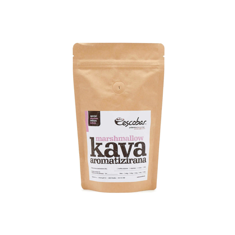 Aromatizirirana kava marshmallow 100 g Escobar