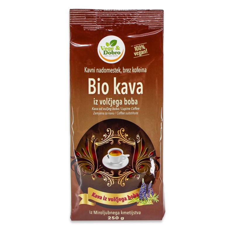 Bio kava iz volčjega boba 250g Vege&Dobro