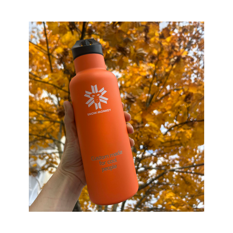 Flaška Go-getter Orange 0,6 L SNOW MONKEY