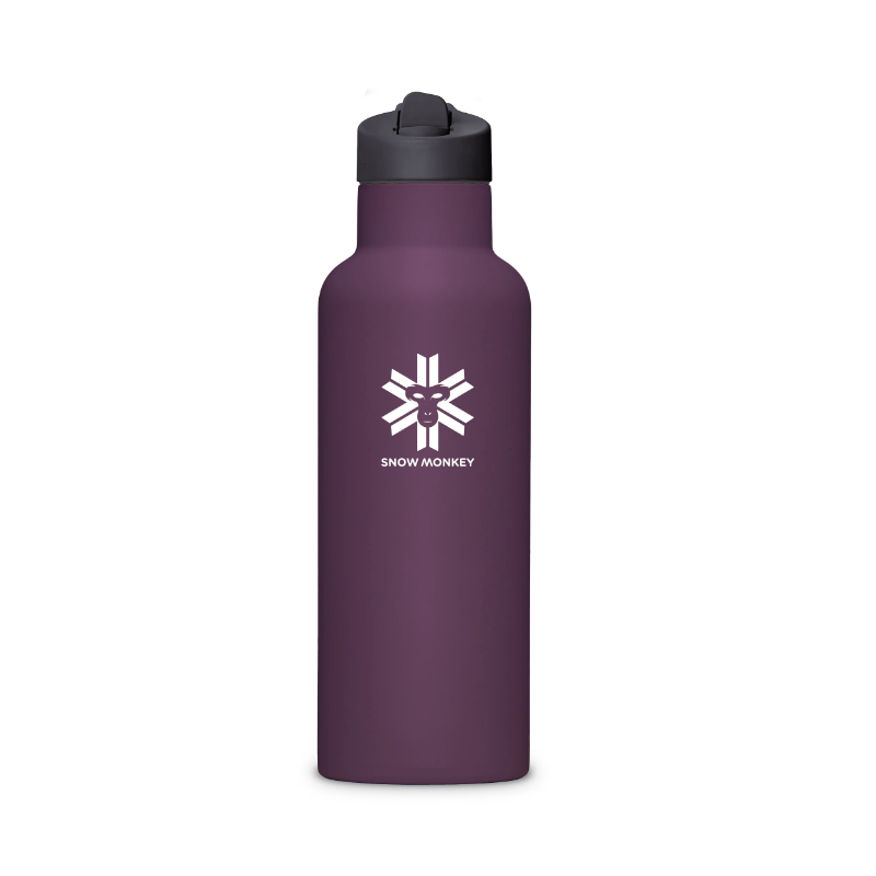Flaška Go-getter Plum 0,6 L SNOW MONKEY