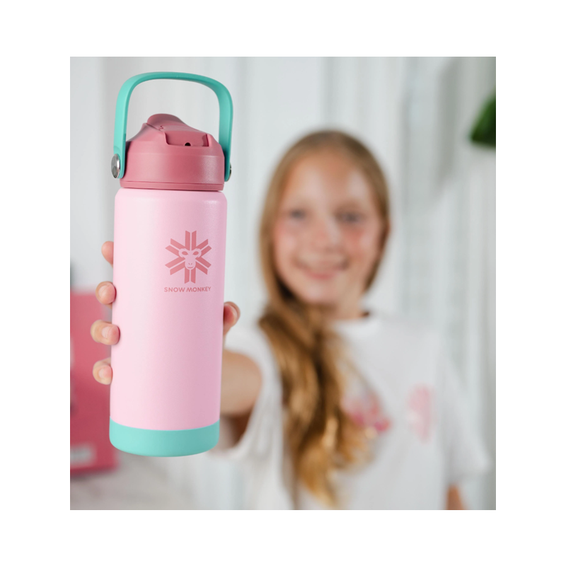Flaška Kids Lila 530 ml SNOW MONKEY