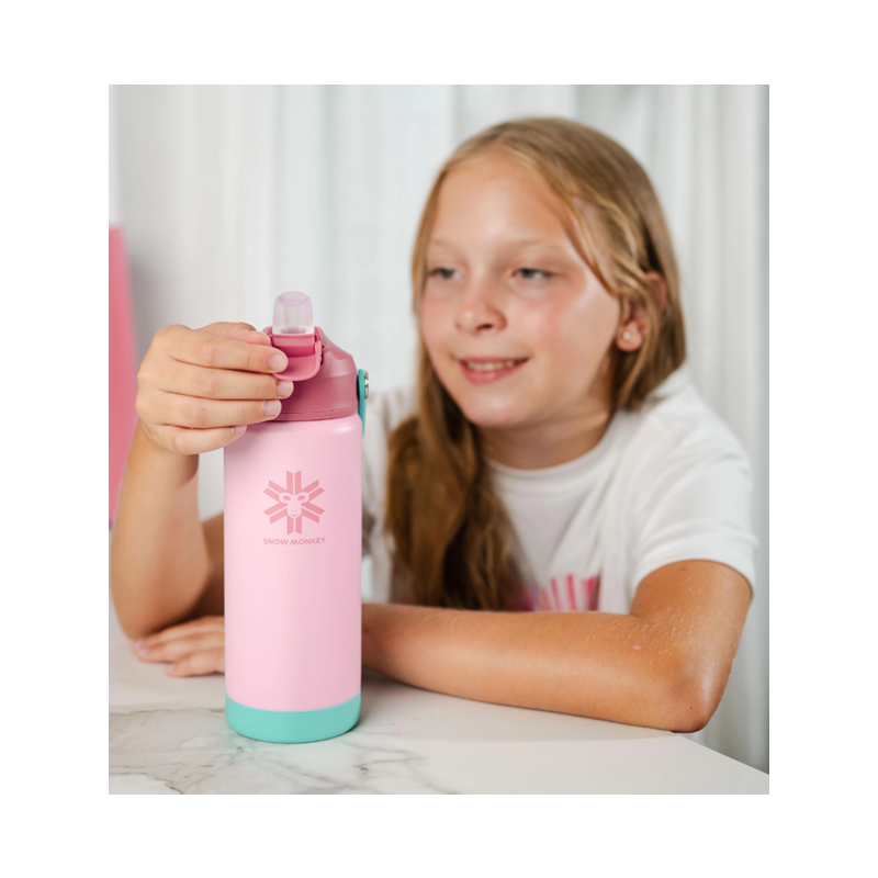 Flaška Kids Lila 530 ml SNOW MONKEY