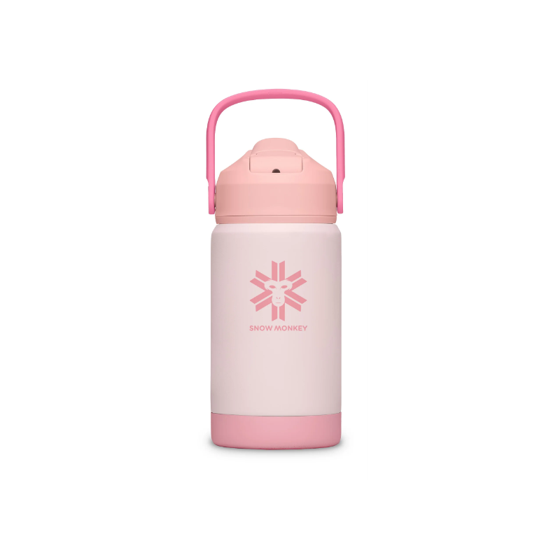 Flaška Kids pink 350 ml SNOW MONKEY