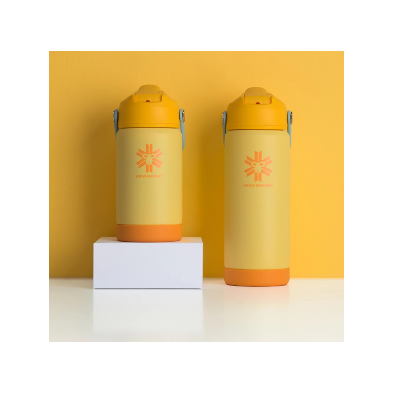 Flaška  Kids yellow 350 ml SNOW MONKEY
