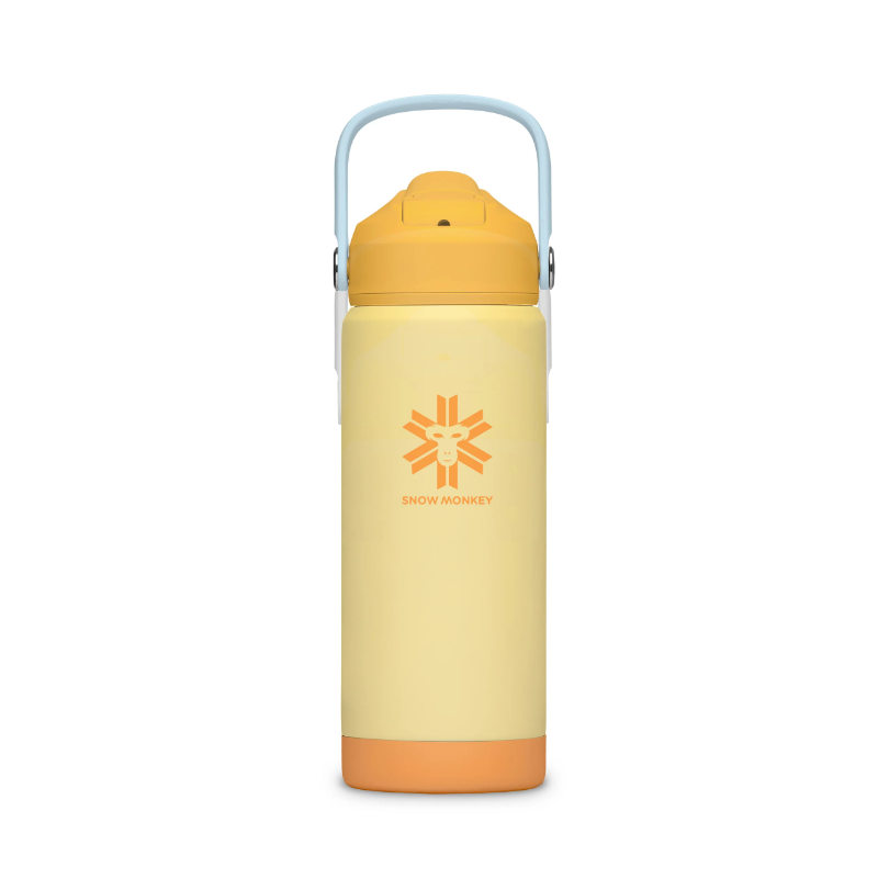 Flaška Kids yellow 530 ml SNOW MONKEY