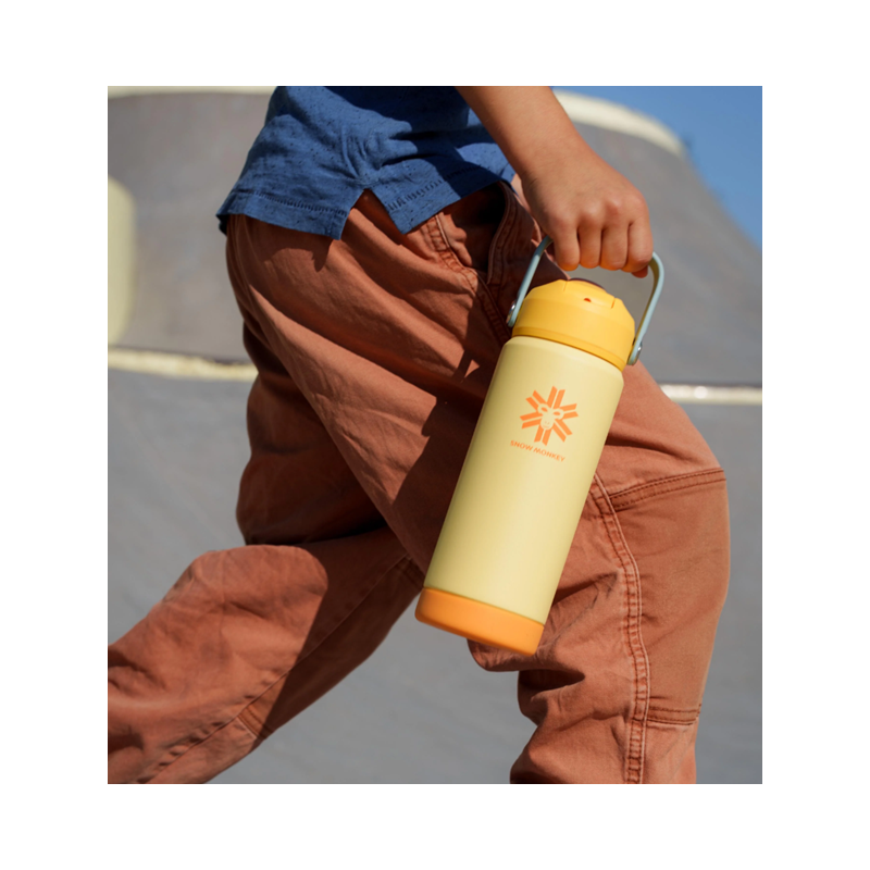 Flaška Kids yellow 530 ml SNOW MONKEY