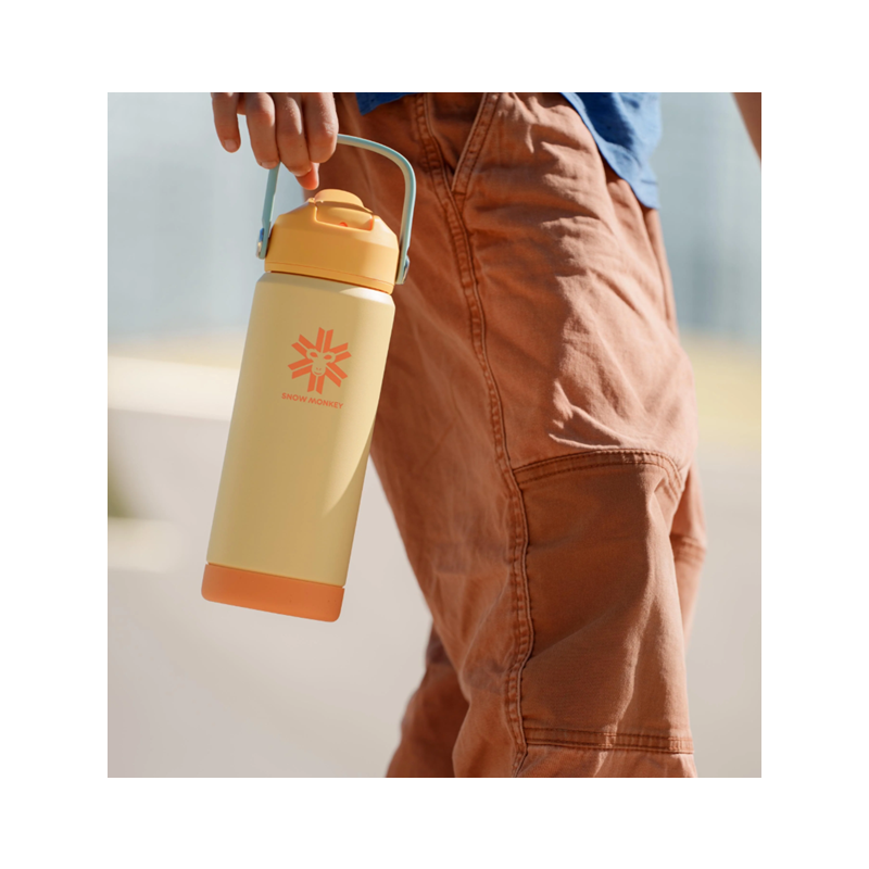 Flaška Kids yellow 530 ml SNOW MONKEY