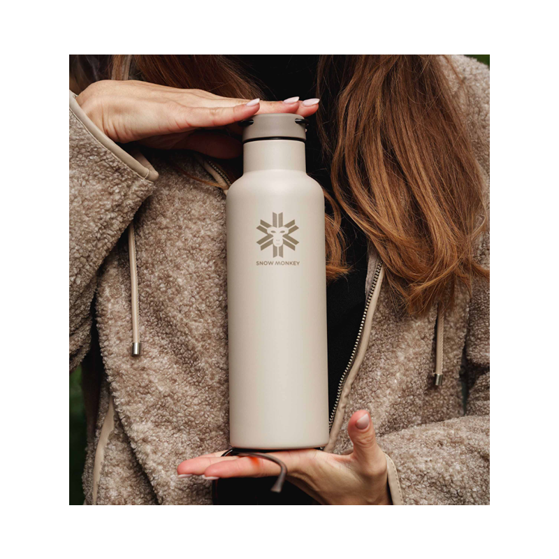 Flaška MOVER Mocca Brown 0,7 L SNOW MONKEY