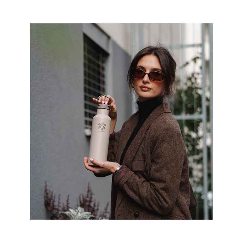 Flaška MOVER Mocca Brown 0,7 L SNOW MONKEY