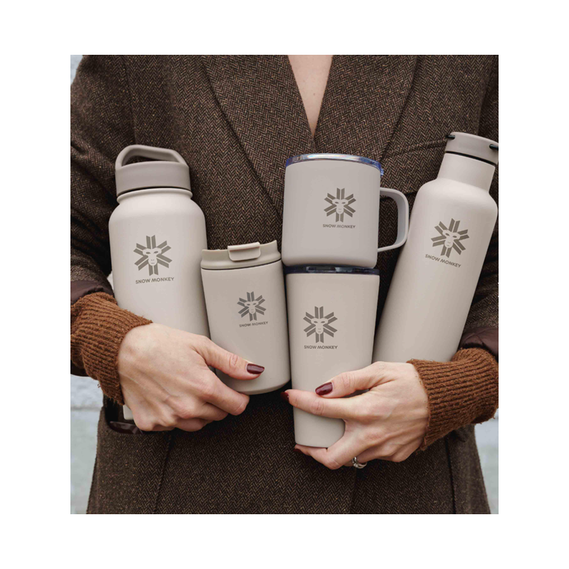 Flaška MOVER Mocca Brown 0,7 L SNOW MONKEY