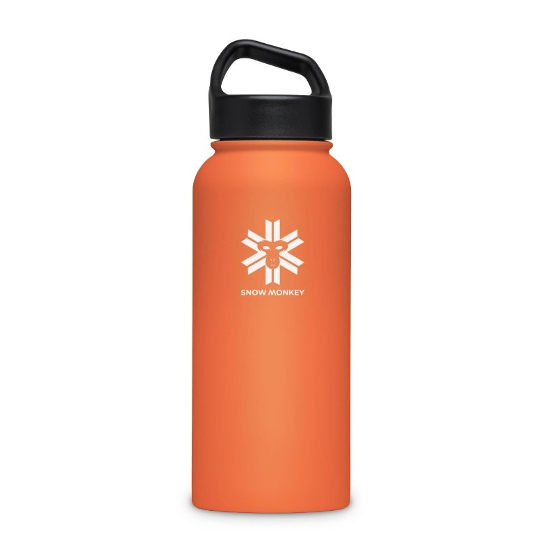 Flaška Traveler Orange 1 L SNOW MONKEY