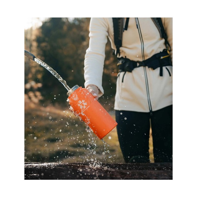 Flaška Traveler Orange 1 L SNOW MONKEY