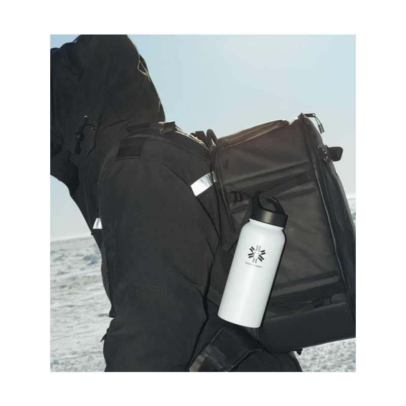 Flaška Traveler bela 1 L SNOW MONKEY