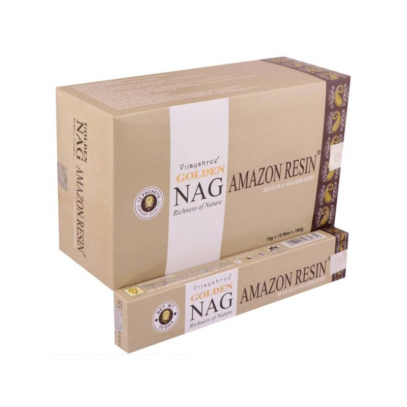 Dišeče palčke Golden Nag Amazon resin 15g