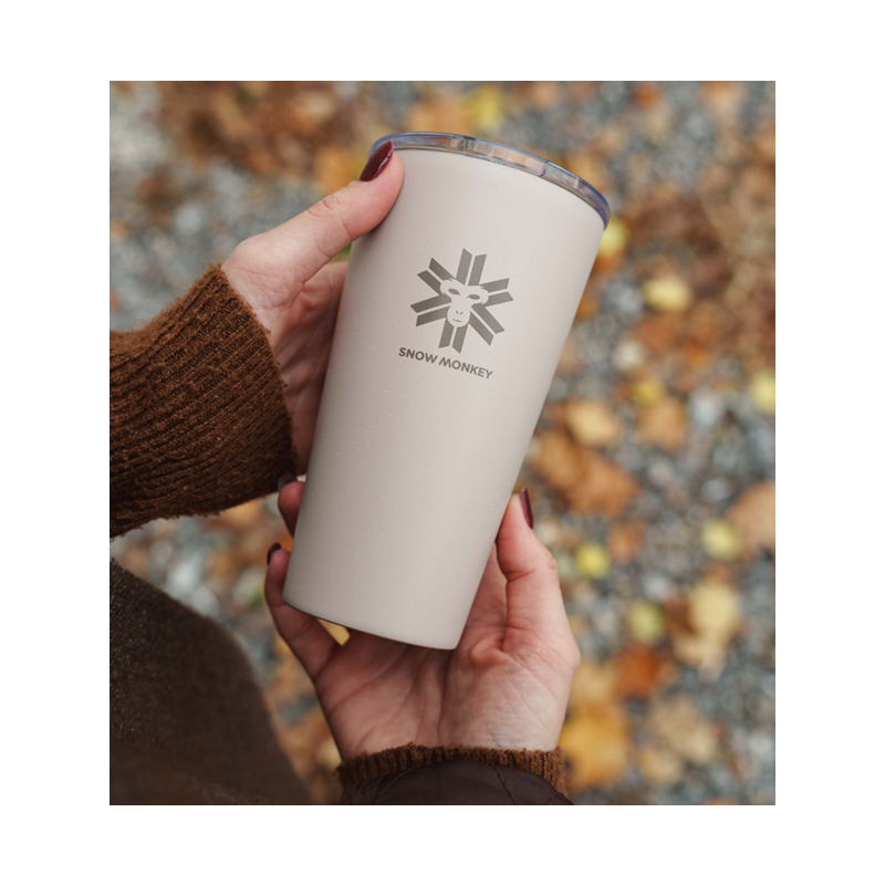 Lonček Enjoyer mocca brown 473 ml SNOW MONKEY