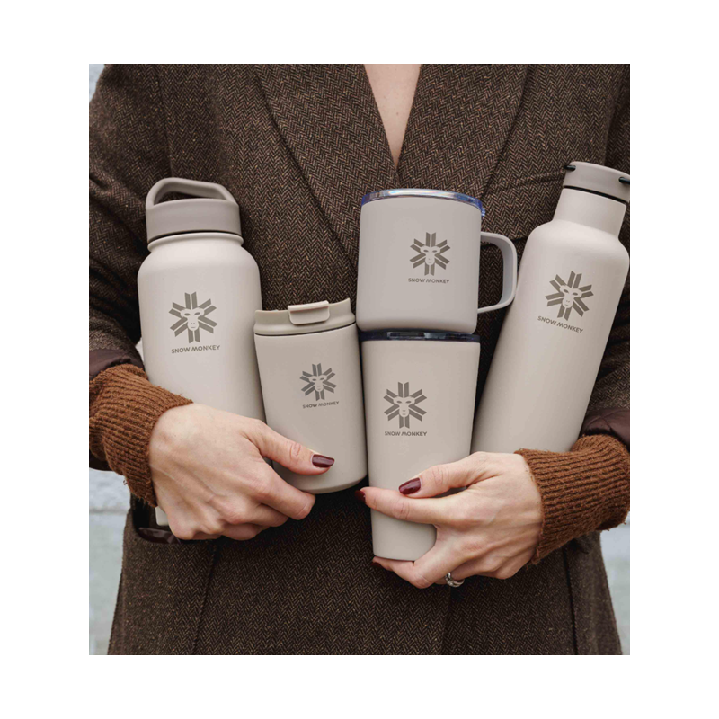 Lonček Enjoyer mocca brown 473 ml SNOW MONKEY