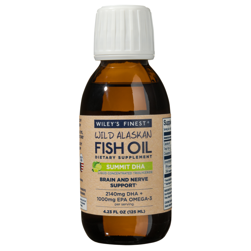 Summit DHA tekoča omega 125 ml  Wileys Finest