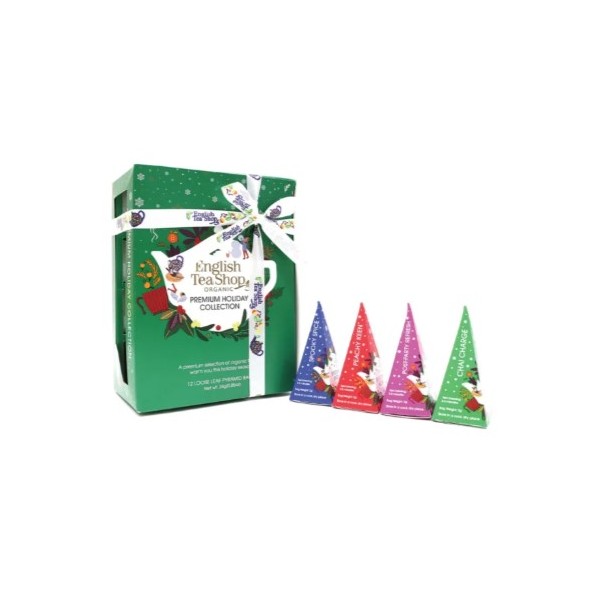 Ekološka čajna praznična kolekcija zelena 24 g, English Tea Shop