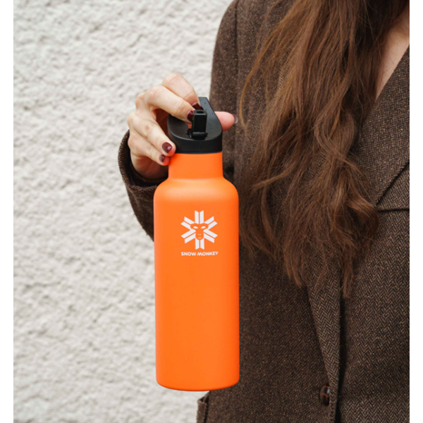 Flaška Go-getter Orange 0,6 L SNOW MONKEY