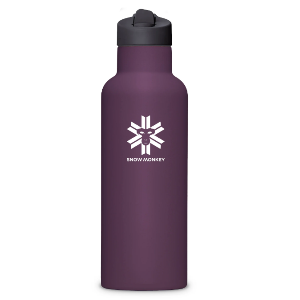 Flaška Go-getter Plum 0,6 L SNOW MONKEY