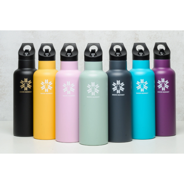 Flaška Go-getter Plum 0,6 L SNOW MONKEY
