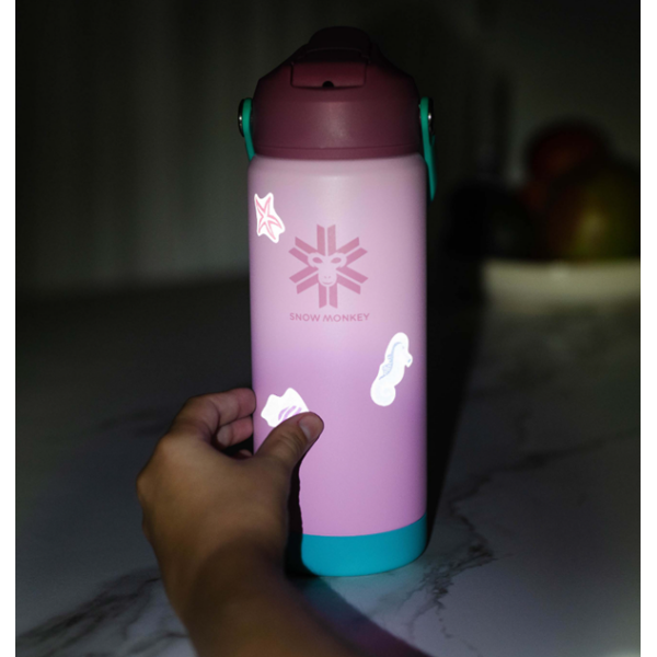 Flaška Kids Lila 530 ml SNOW MONKEY