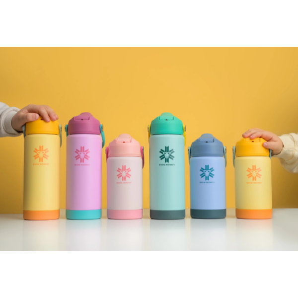 Flaška Kids green 530 ml SNOW MONKEY