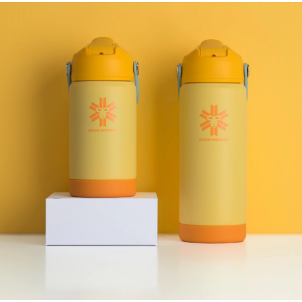 Flaška  Kids yellow 350 ml SNOW MONKEY