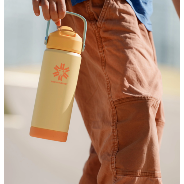 Flaška Kids yellow 530 ml SNOW MONKEY