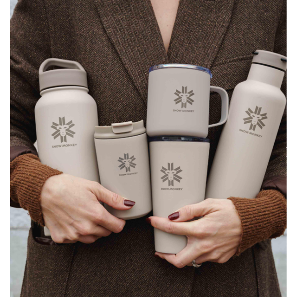 Flaška MOVER Mocca Brown 0,7 L SNOW MONKEY