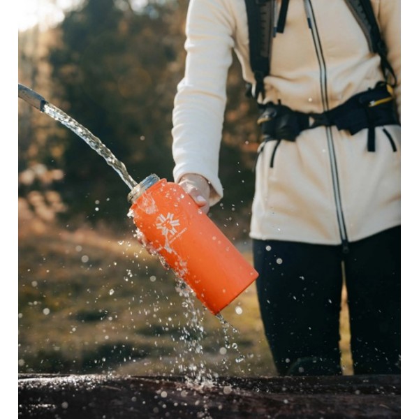 Flaška Traveler Orange 1 L SNOW MONKEY