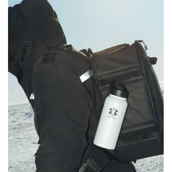 Flaška Traveler bela 1 L SNOW MONKEY