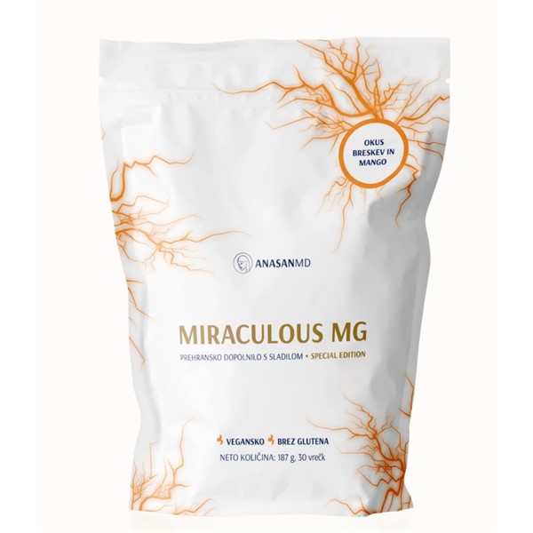 Magnezij MIRACULOUS MG special edition 187 g ANASANMD