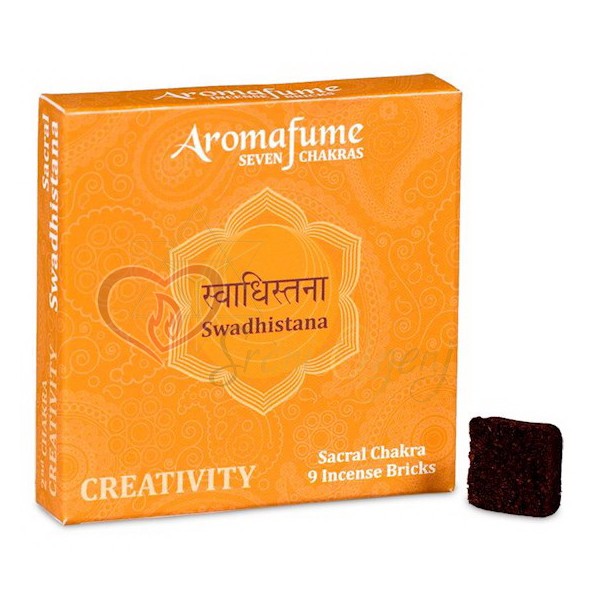Dišeči briketi 2.čakra - swadhishtan, Aromafume