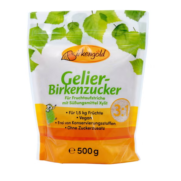 Želirni brezin sladkor s ksilitolom 500 g, Birkengold