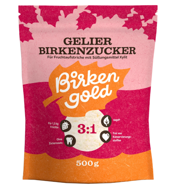 Želirni brezin sladkor s ksilitolom 500 g, Birkengold