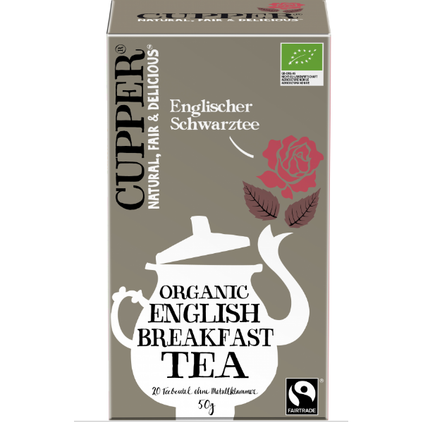 Ekološki english breakfast čaj 50g Cupper