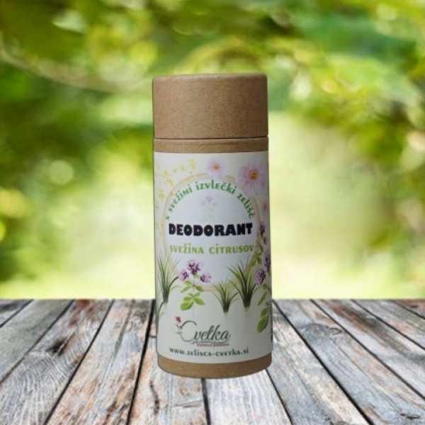 Deodorant svežina citrusov 50mll CVETKA