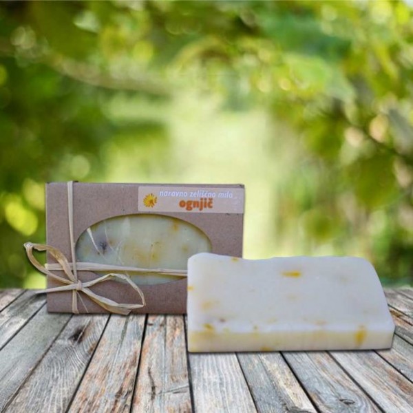 Trdo milo ognjič 100g Cvetka