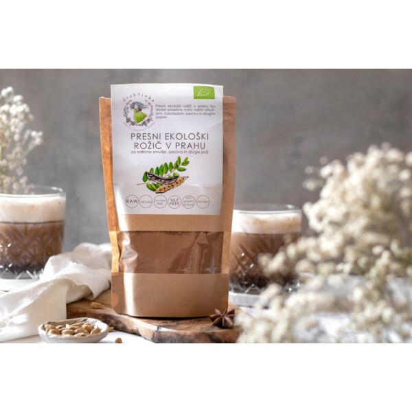 Presni ekološki rožič v prahu 180 g drobtinka