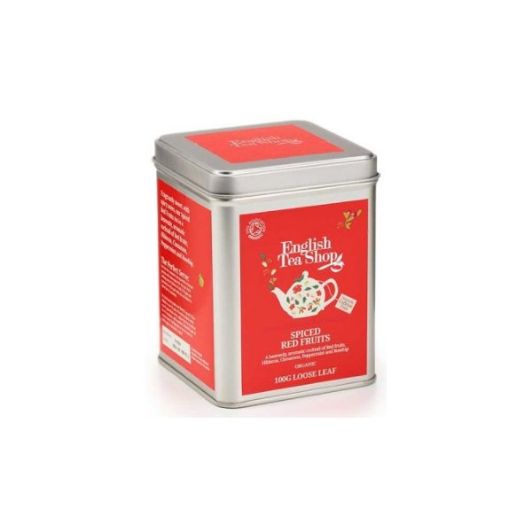 Čaj začinjeno rdeče sadje 100g English Tea Shop