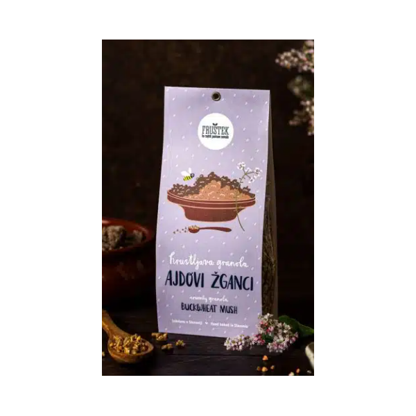 Hrustljava granola - ajdovi žganci 250 g Fruštek