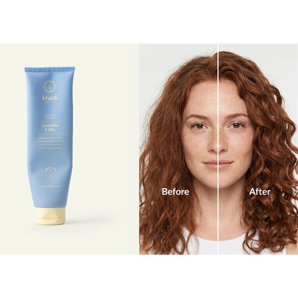 Krema za lase ČARKA CURL & VOLUMEN 150 ml Khadi