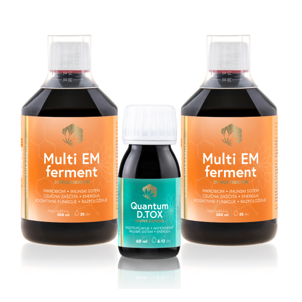 Akcijski paket 2x Multi EM ferment + Quantum Dtox gratis