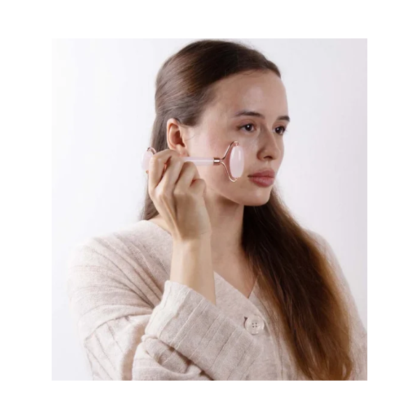 GUA SHA beauty masažni set iz roževca