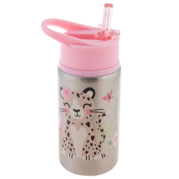 Flip Top jeklenka Leopard 532 ml, Stephen joseph