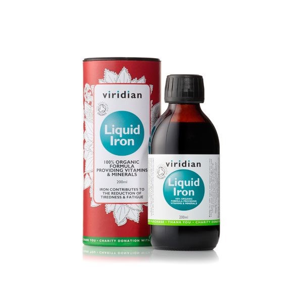 Tekoče železo 200ml Viridian