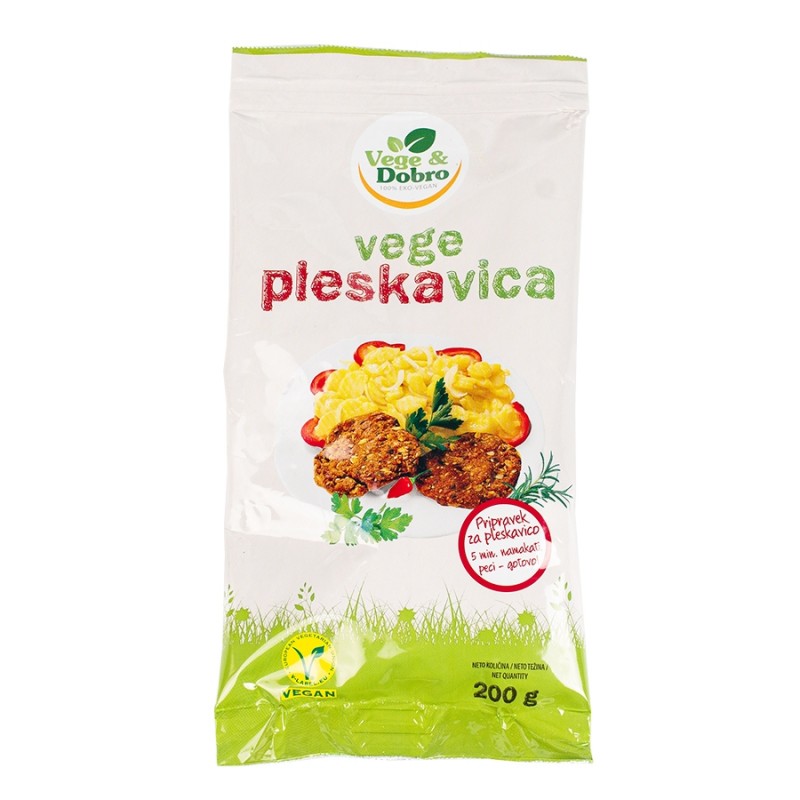 Vege eko pleskavica 200g Vege & Dobro